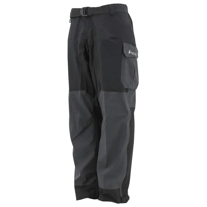 Frogg Toggs Mens Pilot Ii Guide Pant Pro Advantage Bib, Black/Charcoal, Large Us