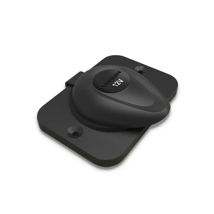 Furrion 2021123536 Electrical Rv Receptacle With Watertight Sealing Cap – 12V, Black