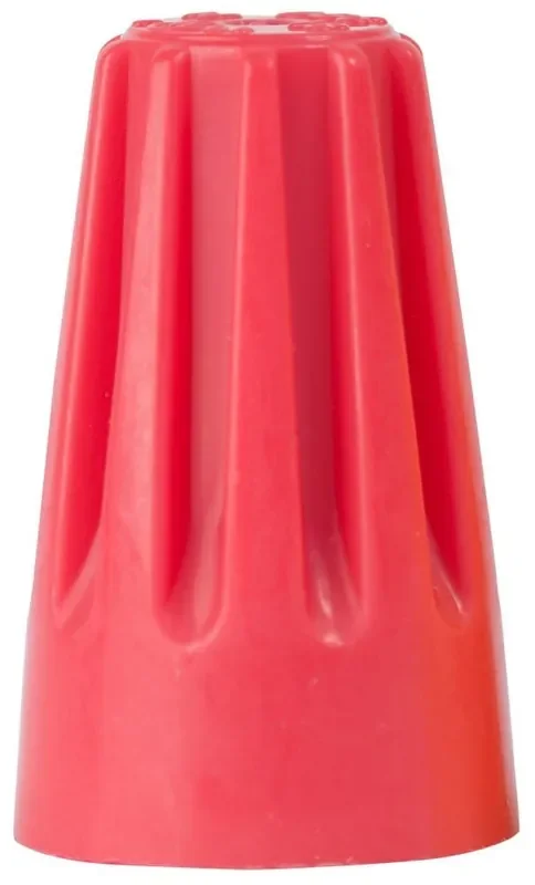 Gardner Bender 16-006 WireGard Screw-On Wire Connectors, 125 Pack, Red, 125 Count