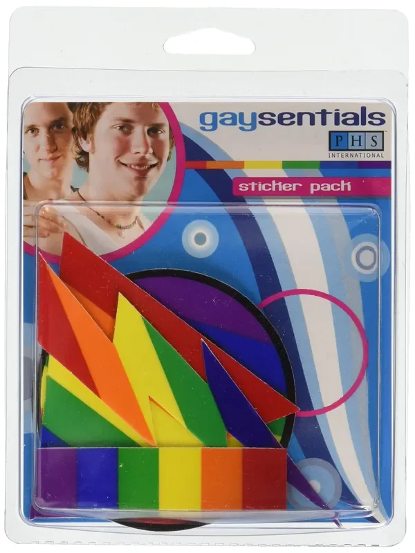 Gaysentials Static Clings Pack, B, 1.3 Ounce