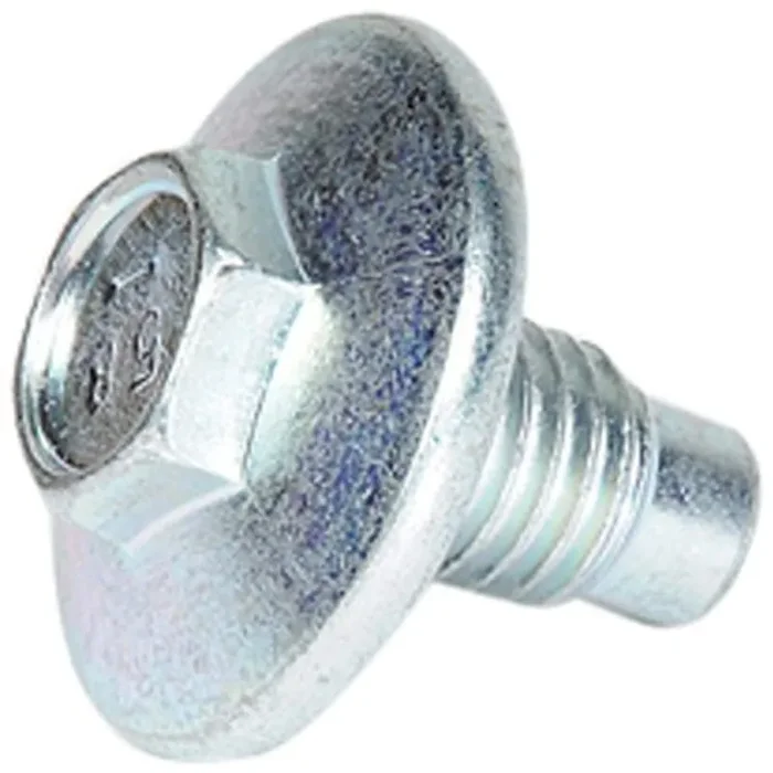 GM 24233099 Automatic Transmission Fluid Pan Drain Plug – Silver, Durable Replacement Part for GM Vehicles