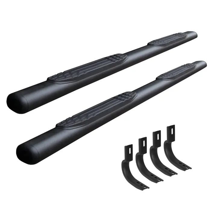 Go Rhino 104412687T 4 1000 Series Side Steps With Mounting Bracket Kit For 04-14 F-150 (Crew Cab Pickup)