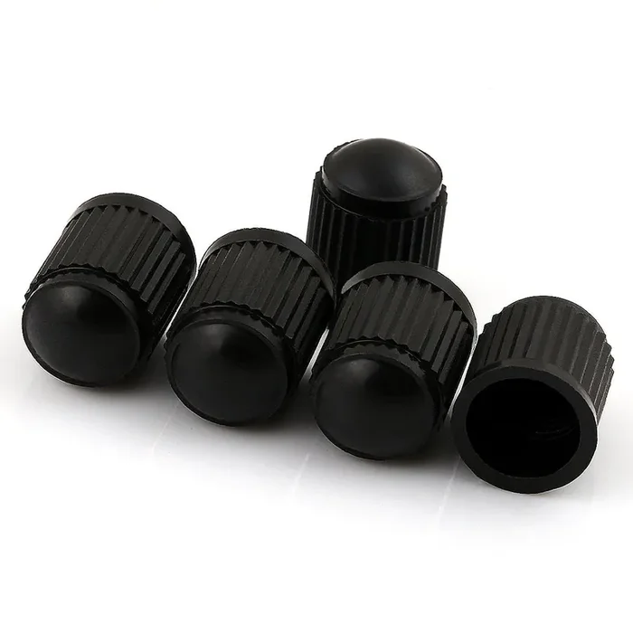 Godeson Plastic Valve Stem Cap For Car, Motorbike, Trucks And Bicycles(Pack Of 5Pcs)
