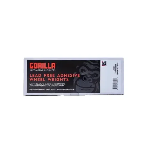 Gorilla Automotive 10012Bg Gor 1 Oz L.P. 32-6 Oz Strips – Black