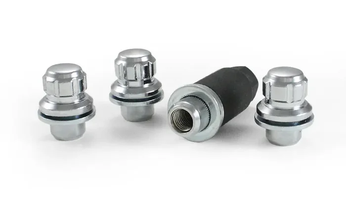 Gorilla Automotive 73641Txx Toyota O.E. Wheel Locks With Washer (14Mm X 1.50 Thread Size),Chrome