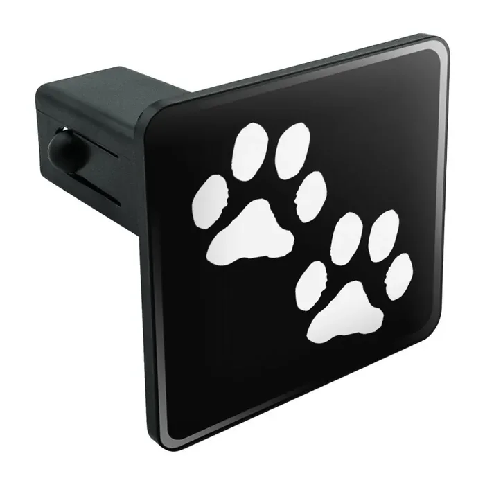 Graphics & More Paw Prints Tow Trailer Hitch Cover Plug Insert 1 1/4 Inch (1.25″)