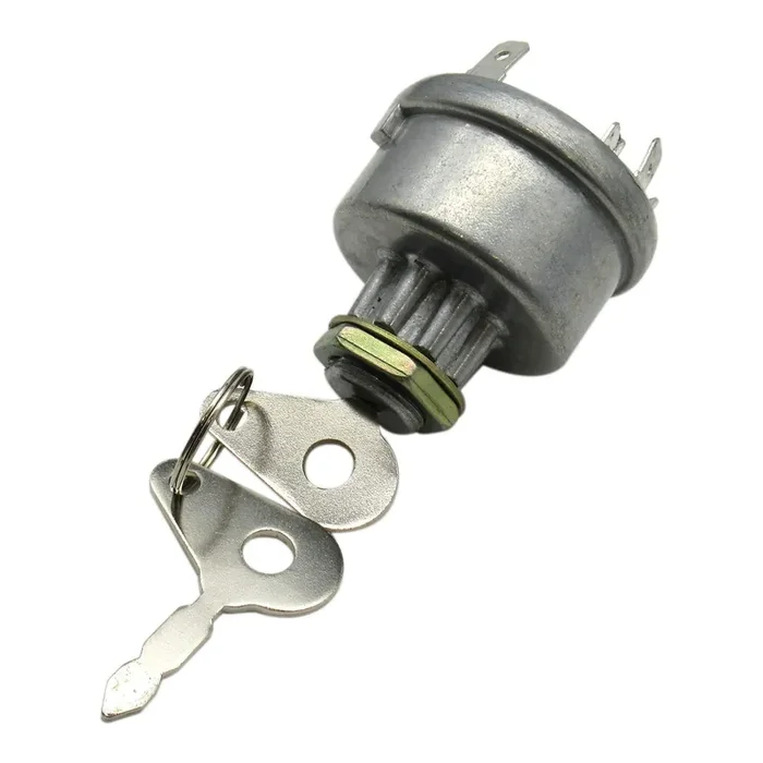 Gxcdizx 4 Position Ignition Key Switch For Ford Tractor 4100 4110 4110Lcg 4130 420 4400 445 445A 445C 445D 450 4500 455 455C 455D 4600 4610 4630 4830