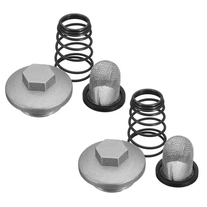 Gy6 50Cc 125Cc 150Cc Oil Drain Plug For Moped Scooter Baotian Benzhou Taotao Qmb139 157Qmj Engine Oil Drain Spring Screws – Pack Of 2