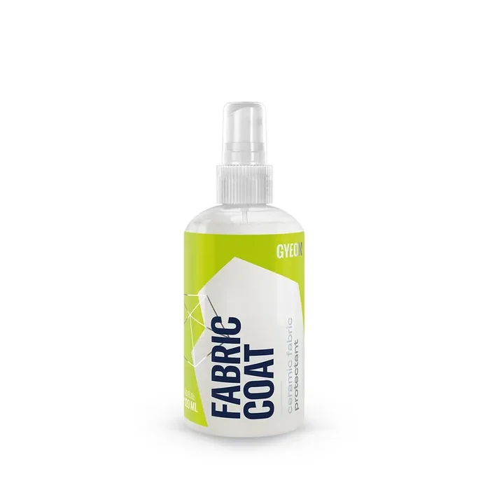 Gyeon Quartz Fabric Coat 120Ml – Hydrophobic Water Beading For Fabric – Protectant & Stain Repellent – Easy To Use Sio2 Ceramic Fabric, Carpet & Upholstery – Repels Stains Can Be Used In Home Or Car