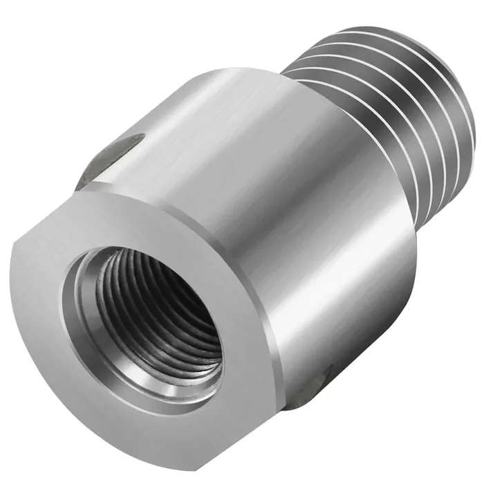 Haowosi Lathe Headstock Spindle Adapter,Converts Ft 3/4‘ X 16 To Mt 1‘ X 8 Tpi For Woodworking Lathe