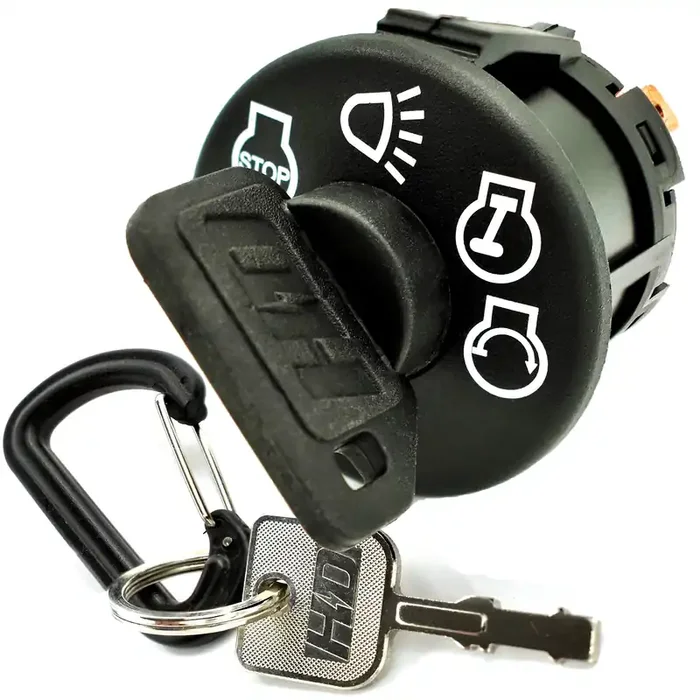 Hd Switch Starter Ignition Key Switch Fits John Deere D100 D105 D110 D120 D125 D130 D140 D150 D155 D160 D170 E100 E110 E120 E130 E140 E150 E160 E170 E180 S Series Includes 1 Umbrella & 1 Steel Key