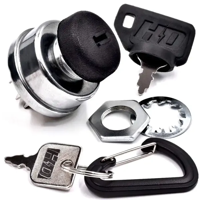 Hd Switch Starter Ignition Key Switch Ultimate Dual Protection Upgrade Fits Toro Z Master Z500 Z528 Z550 Z557 Z558 Z560 Z149 Z150 Z153 Z253 Z255 (Serial 210000001 & Up) Zmaster W/ 2 Keys