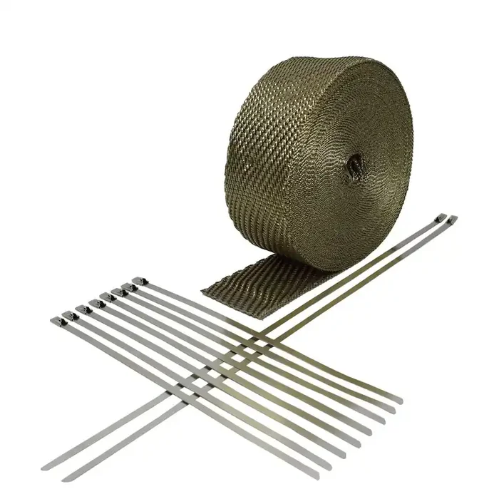 Heatshield Products 372051 2 X 50‘ Lava Exhaust Wrap Kit