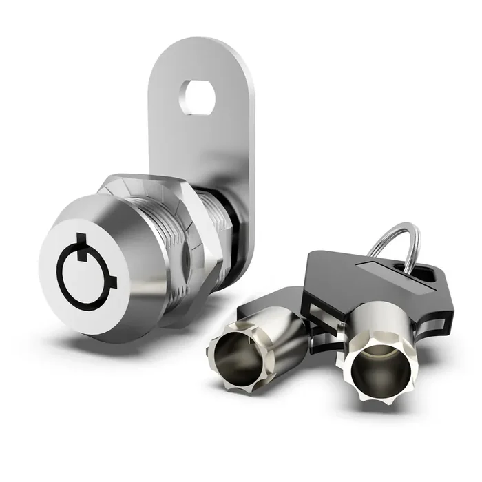Hecfu 1 Pack Cabinet Lock With Keys, 5/8‘ Cam Lock Keyed Alike, Rv Compartment Storage Lock Rv Lock For Storage Door Mailbox Lock Toolbox Locks, Zinc Alloy
