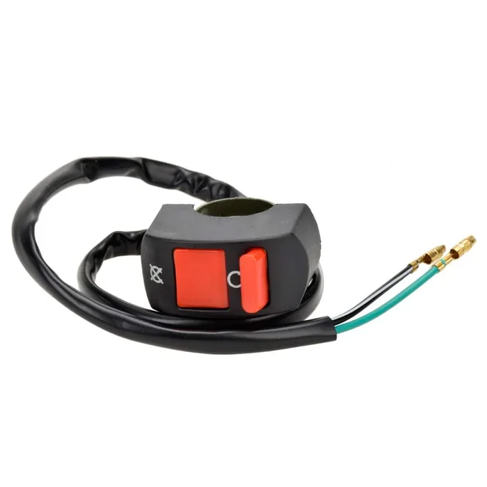 Hiaors Kill On Off Switch For Atv Motorcycle Scooter Go Kart Engine Offroad Enduro Dirt Bike Baja Doodle Bug Db30 Mini Bikes 7/8‘‘ 22Mm Handle Bar Parts