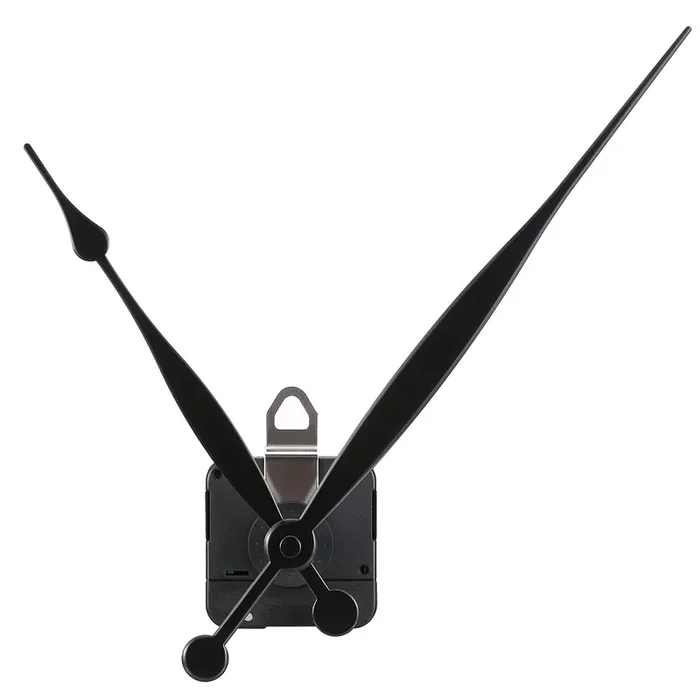 High Torque Quartz Clock Movement Replacement Parts With 208 Mm/ 8.2 Inches Long Spade Hands And Hanger (31 Mm (1-1/5 Inches))