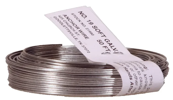 Hillman 123179 Galvanized Mechanics and Stovepipe Wire ( 19 x 50‘)