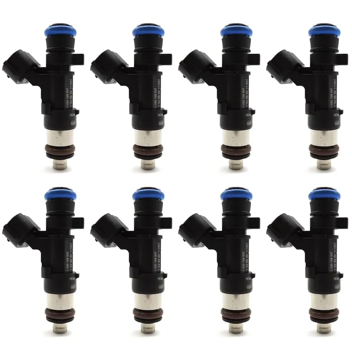 Hisport Fuel Injector 0280158007 Compatible With Nissan Infiniti 5.6L V8 2004-17 (8 Pcs/Pack)