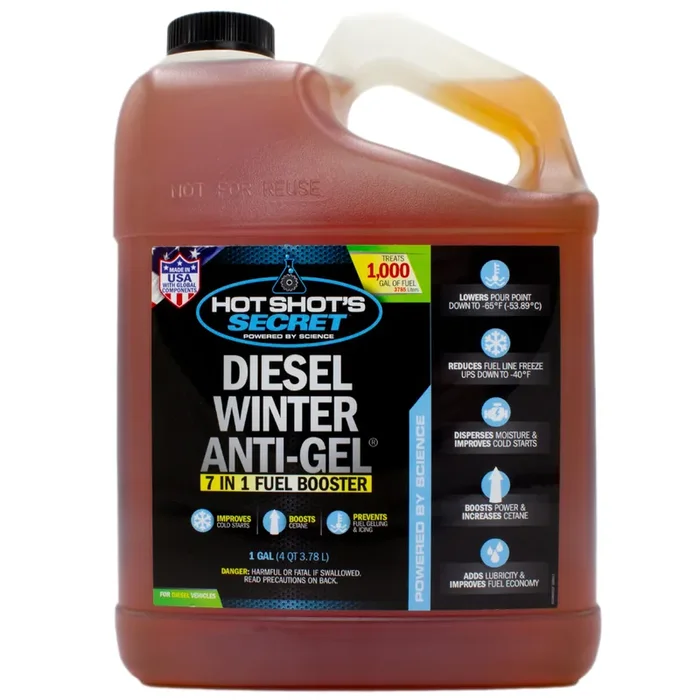 Hot Shot‘S Secret Diesel Winter Anti-Gel 1 Gallon, Amber (P403301G)