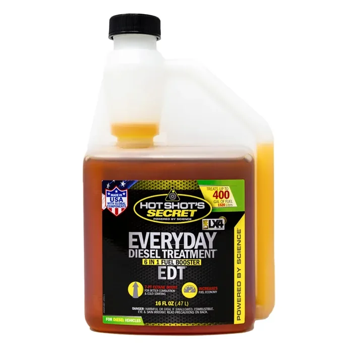 Hot Shot‘S Secret Everyday Diesel Treatment 16 Ounce Squeeze Bottle (Hssedt16Zs)