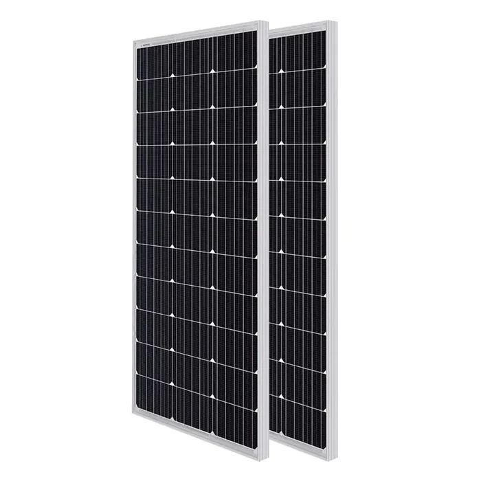 Hqst 2Pcs 100W 12V 9Bb Cell Monocrystalline Solar Panel, Up To 23% High Efficiency Module, Waterproof For Rvs, Motorhomes, Cabins, Marine, Boat And Any Other Off Grid Applications-Upgrade Version