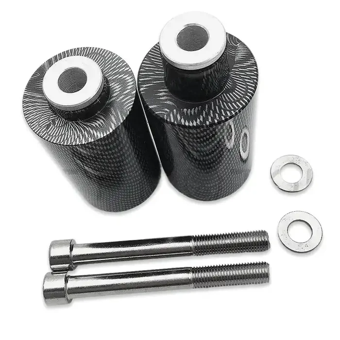 Httmt Mt219-039-Cn No Cut Frame Slider Crash Protector Compatible With 2007 2008 Suzuki Gsxr 1000 Gsx-R Carbon