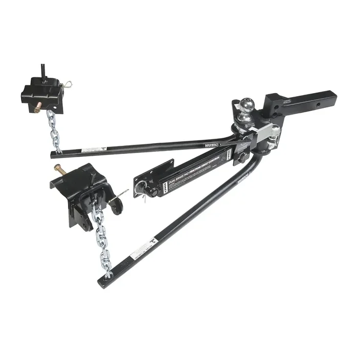Husky 31986 Round Bar Weight Distribution Hitch Package – 600 Lb. Tongue Weight Capacity