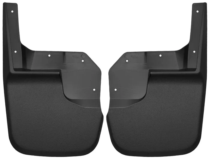 Husky Liners – Front Mud Guards 2007 – 2018 Jeep Wrangler W/ Standard Bumper, Front Set – Black, 2 Pc 56141