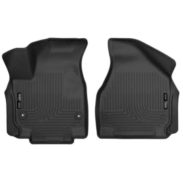 Husky Liners Weatherbeater Floor Mats Fits 2017 – 2024 Chrysler Pacifica; 2020 – 2024 Chrysler Voyager Front Row, 2-Pc Black – 13011