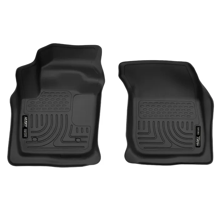 Husky Liners X-Act Contour Floor Mats Fits 2013-2016 Ford Fusion, 2013-2016 Lincoln Mkz Front Row, 2-Pc Black – 55571