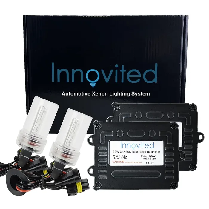 Innovited H10 9145 9140 Pink Hid Xenon Bulb X 1 Pair Bundle With 2 X 55W Canbus Error Free Performance Digital Ballast