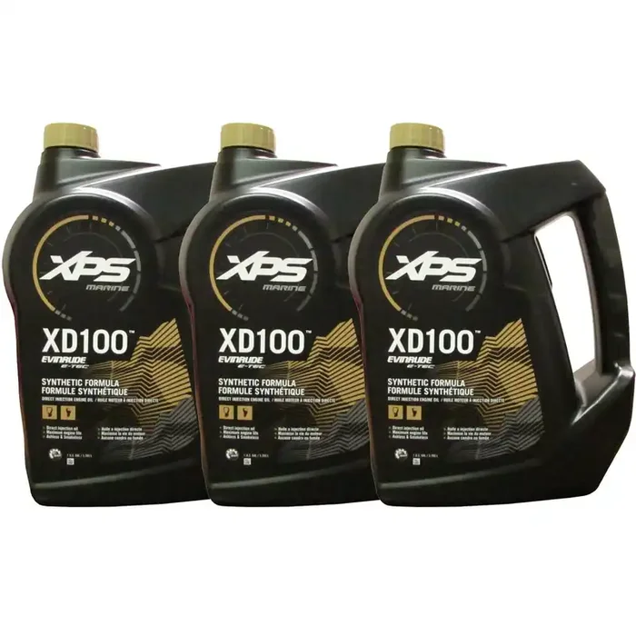 Johnson Evinrude/Omc Xps Marine Xd100 Oil Gallon 3 Pack 779711, 0779711, 0764357
