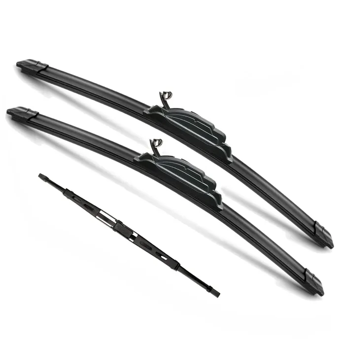 Justcar 3 Wipers Replacement For Hyundai Tucson 2005-2009 Kia Sportage 2005-2009, Windshield Wiper Blades Original Equipment Replacement – 24‘/16‘/12T‘ (Set Of 3) U/J Hook