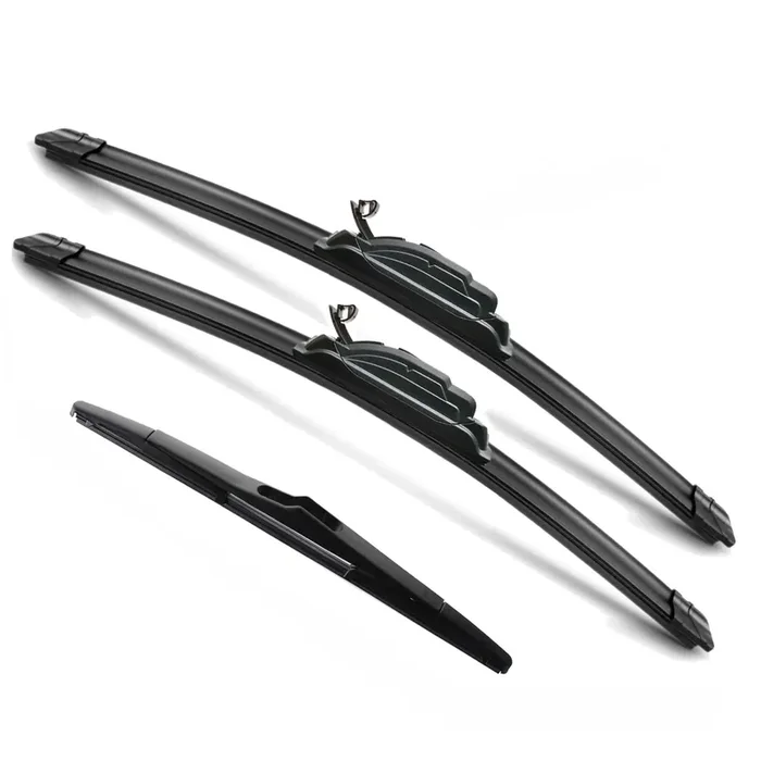 Justcar 3 Wipers Replacement For Jeep Wrangler 2007-2017, Windshield Wiper Blades Original Equipment Replacement – 15‘/15‘/14S‘ (Set Of 3) U/J Hook