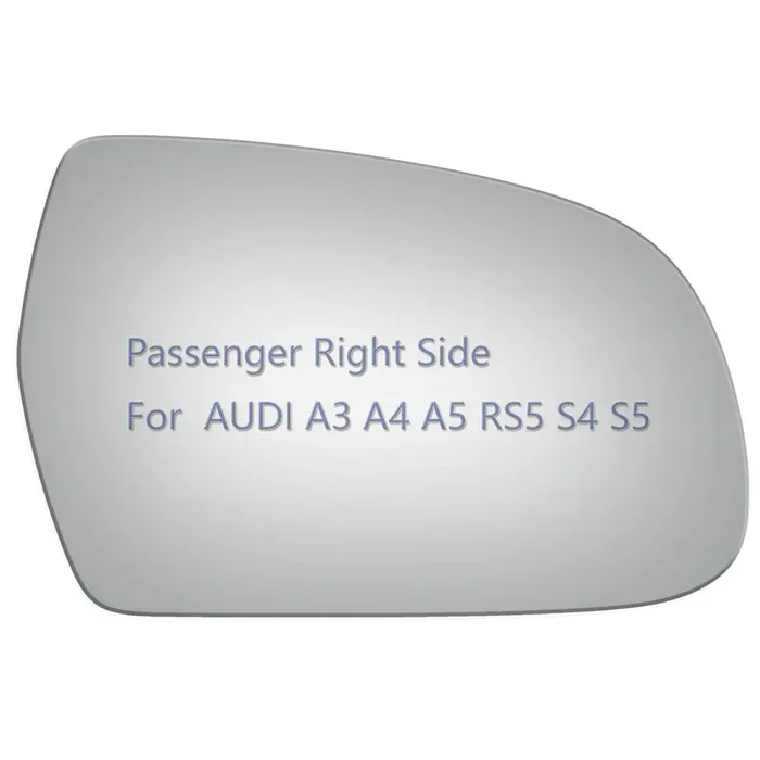 Jzsuper Side Mirror Glass Fit For Audi A3 A4 A5 Quattro, Rs5 S4 S5 Passenger Right Side Rh Convex, Including Adhesive (2010-2017)