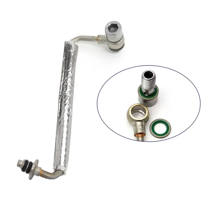 Koxuyim Turbo Oil Feed Pipe Tube Line Turbocharger Compatible With 11-19 Cruze, 12-20 Sonic, 13-21 Trax,13-21 Encore, Replaces 55592600 25198546 25200947 625-829