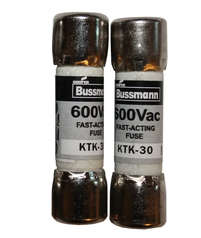 Ktk-30 Fast Acting Limitron Fuse 600 Vac 30A (2 Pack) Qsu