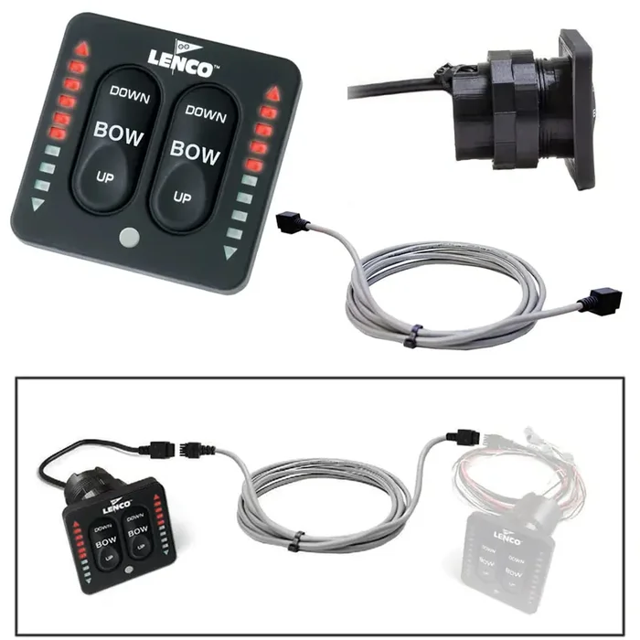 Lenco Flybridge Kit F/Led Indicator Key Pad F/All-In-One Integrated Tactile Switch – 20‘