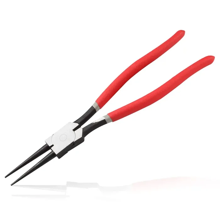 Leontool 13-Inch Snap Ring Plier Heavy Duty Internal Circlip Pliers Straight Jaw Tip Diameter 0.12‘ For Installing Removing Retaining Ring