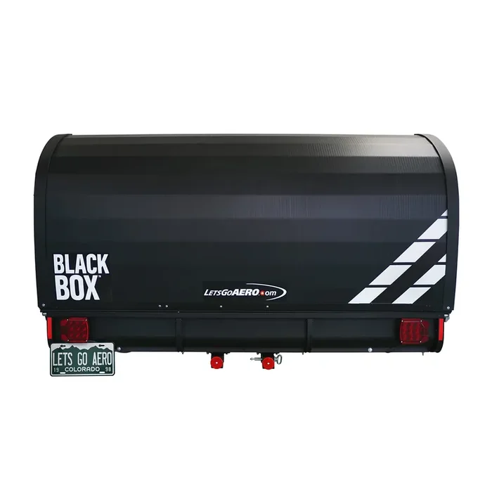 Let‘S Go Aero Blackbox Slide-Out Enclosed Cargo Carrier 51 Cu. Ft.