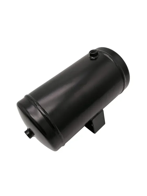Lhfacc 1 Gallon Air Tank Air Reservoir Tank With 1/4 Inches Npt Ports, Black