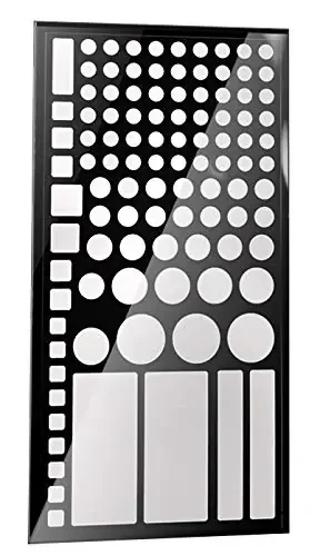 Lightdims White Dims – Light Dimming Led Covers For White Colored Baby Monitors, Smoke Alarms, Electronics And Appliances And More. Dims 20-40% Of Light, In Minimal Packaging.