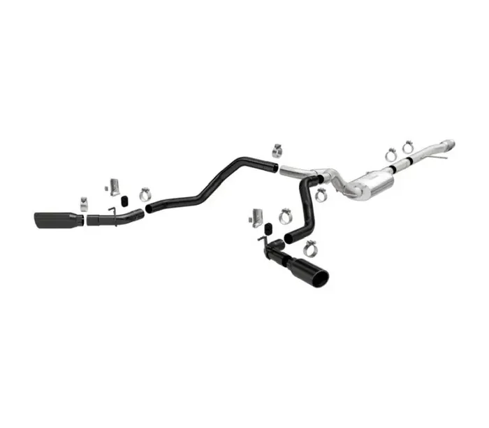 Magnaflow Exhaust System Dual SIde Exit Black Tips for Silverado 1500 5.3L, 4.6L 19474