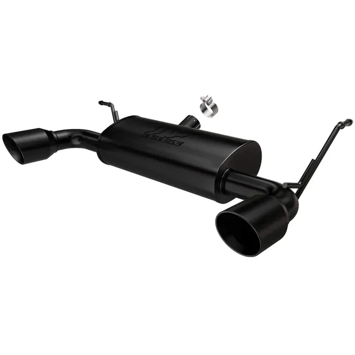 Magnaflow Performance Exhaust System 15160 Axle-Back, Street Series, For 2007-2017 Jeep Wrangler, For 2018 Jeep Wrangler Jk, Black Coated, Dual Split Rear Exit