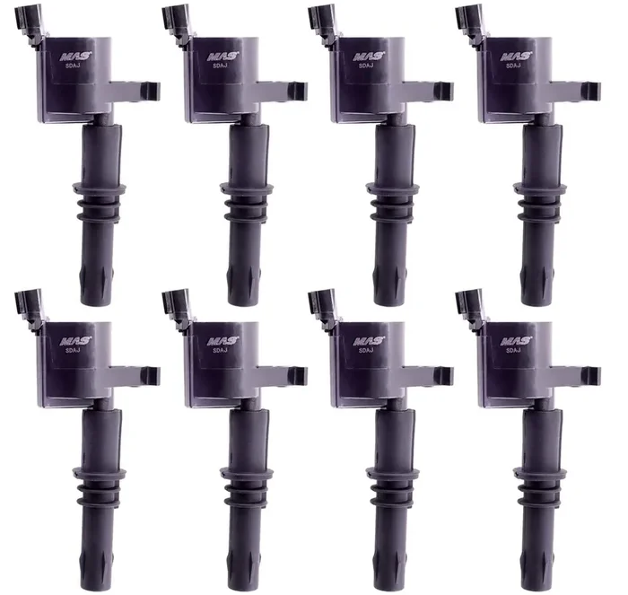 Mas Set Of 8 Ignition Coils Compatible With Ford Expedition Explorer F150 F250 F350 Super Duty Lincoln Navigator Mark Lt Mercury Replacement For Dg511 C1541 Fd508
