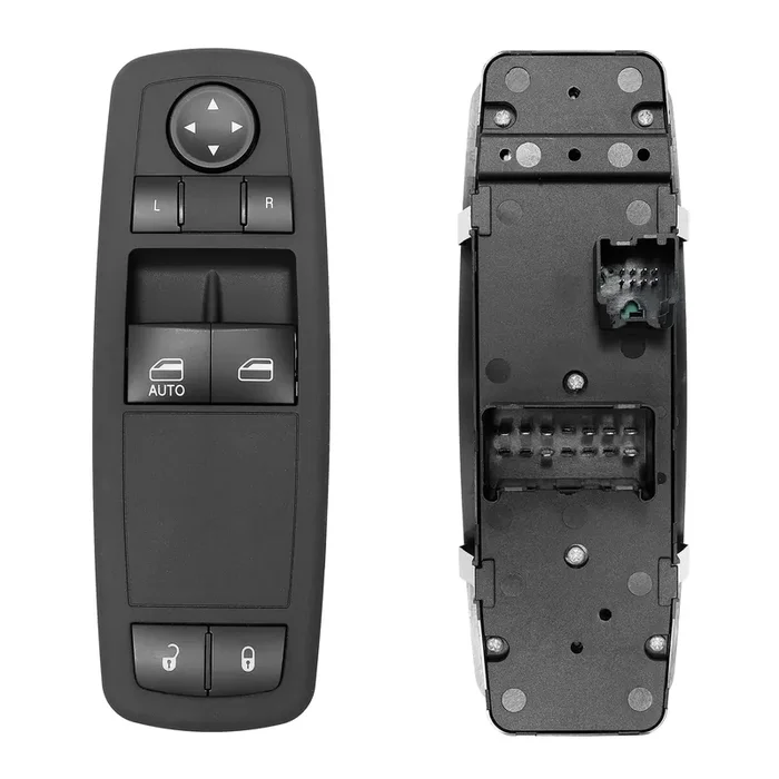 Master Power Window Switch 8 Pins + 8 Pins Check Required Replacement For 2008 – 2011 Dodge Grand Caravan, Chrysler Town & Country Replaces 04602627Ag, 04602627Ae