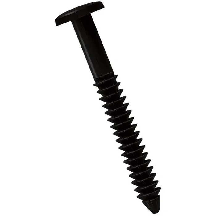 Mid America Black 3″ Shutter Lok Peg Fasteners 60 Pack Spikes – Longer Stronger