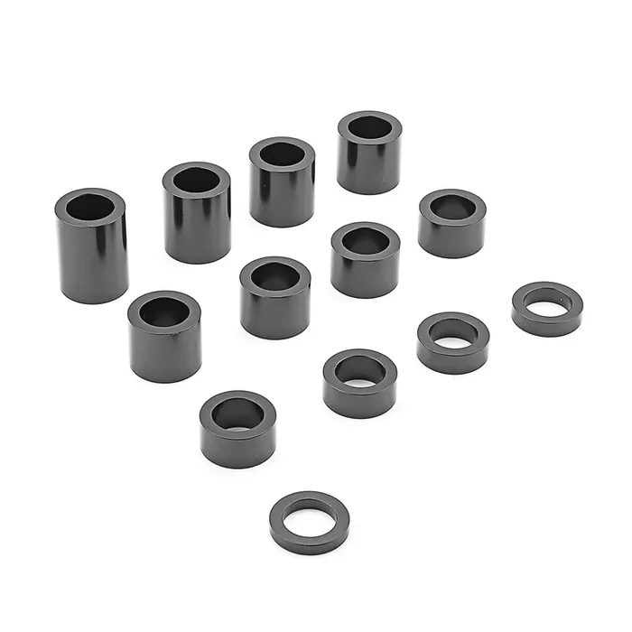 Mofun I.D. 1‘ O.D. 1.5‘ 13 Piece Wheel Spacer 1‘ Axle Compatible With Harley Motorcycle,Custom Bobbers And Choppers