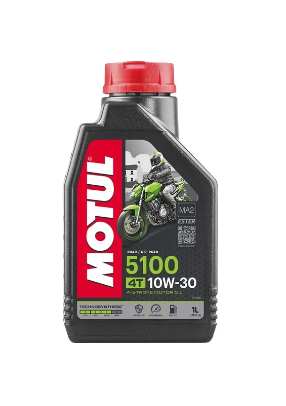 Motul 5100-Ester 10W30 Synthetic Blend 1-Liter
