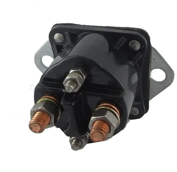 New 12 Volt Solenoid Relay Switch Compatible With/Replacement For Mercury Marine Outboard 4 Terminal 89-68258, 89-68258A4,15-400, Saz4201Ahy, Saz5201Ahy, 852565